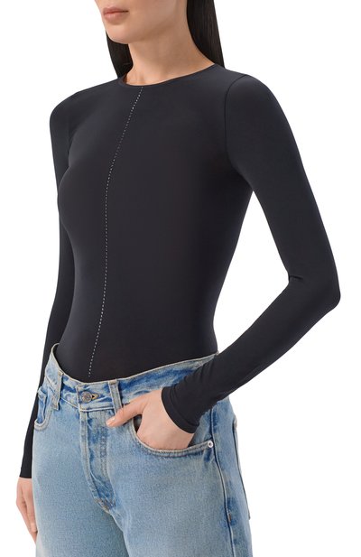 Боди WOLFORD черного цвета по цене 69400 руб., арт. 78324, фото 3 Боди WOLFORD, арт. 78324, фото 3