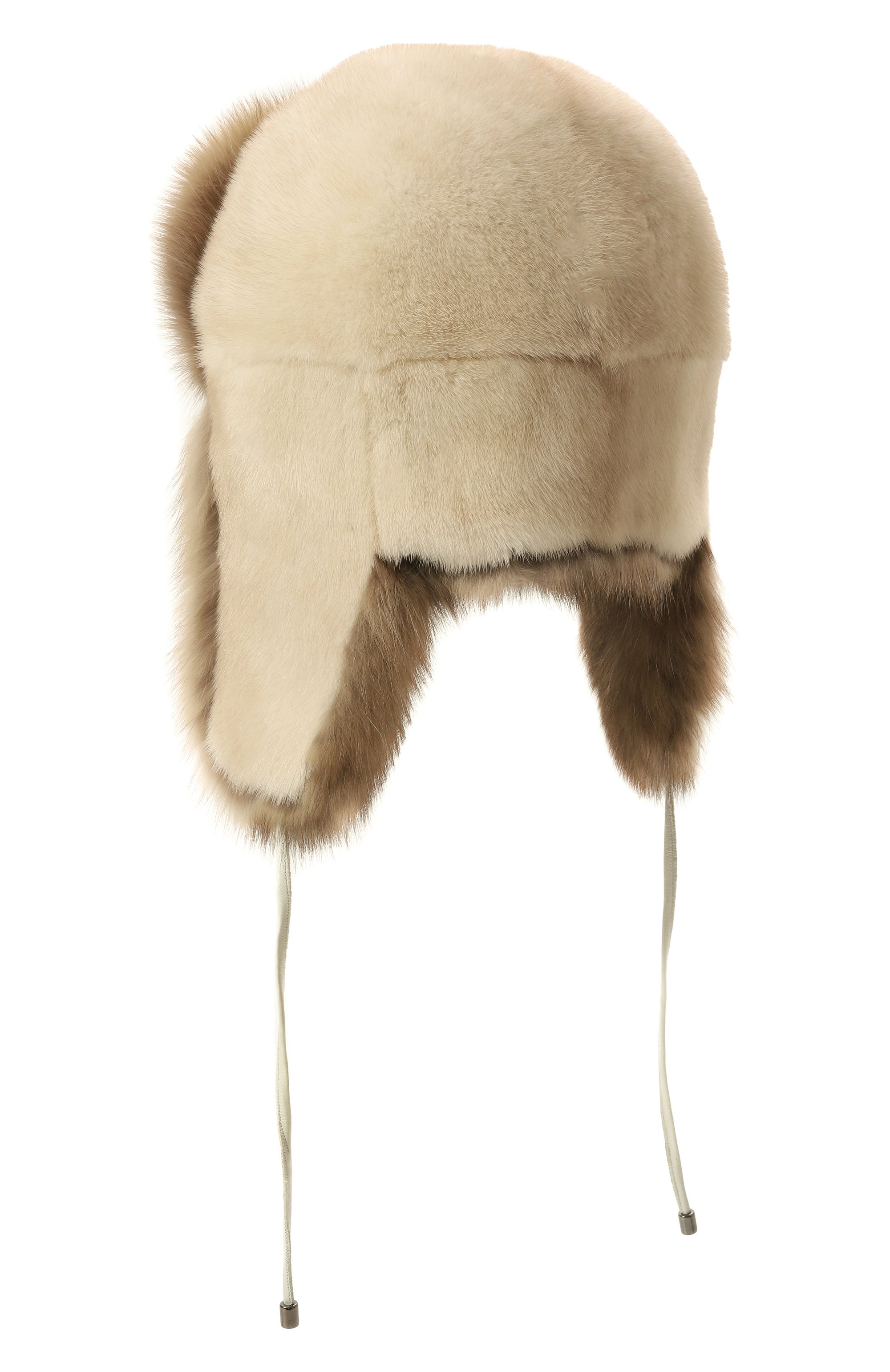 Меховая шапка-ушанка из норки и соболя VICTORIA KUSENKOVA, арт. 092003696093, фото 3