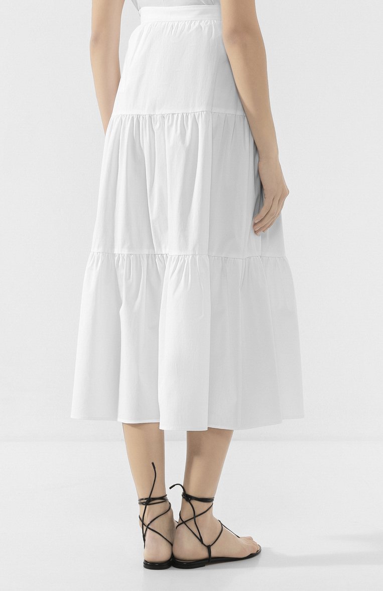 Хлопковая юбка REDVALENTINO, арт. TR0RAD75/0VU, фото 1