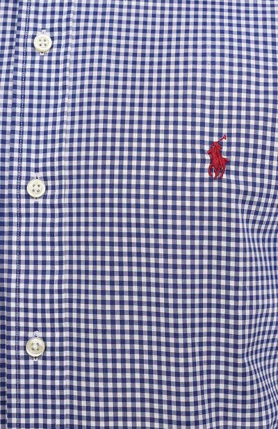 Хлопковая рубашка POLO RALPH LAUREN, арт. 710828845/4656A, фото 5