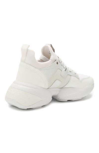 Комбинированные кроссовки HOGAN, арт. HXW5250CH20NLC, фото 4