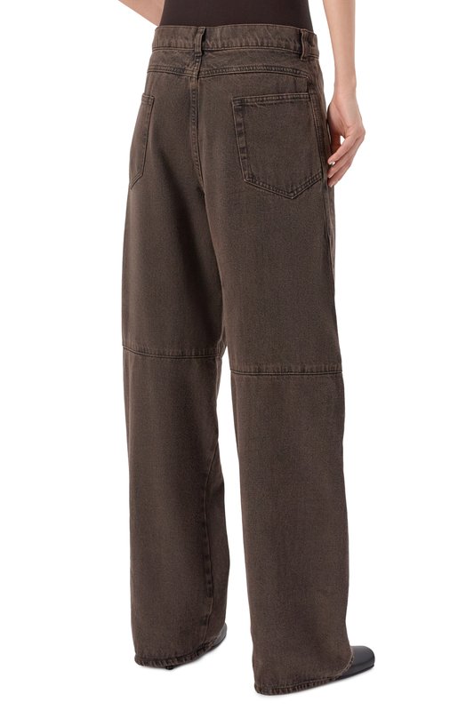 Джинсы Andrea Ya'aqov 25WDEN65/C0TT0N Коричневый  25WDEN65/C0TT0N Фото 4