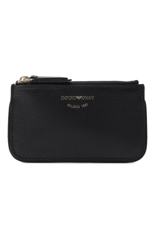 Кожаная ключница Emporio Armani EW003905/AF19568 Чёрный EW003905/AF19568