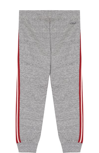 Спортивные джоггеры из хлопка с лампасами CHLOÉ, арт. C14519/6A-12A, фото 2