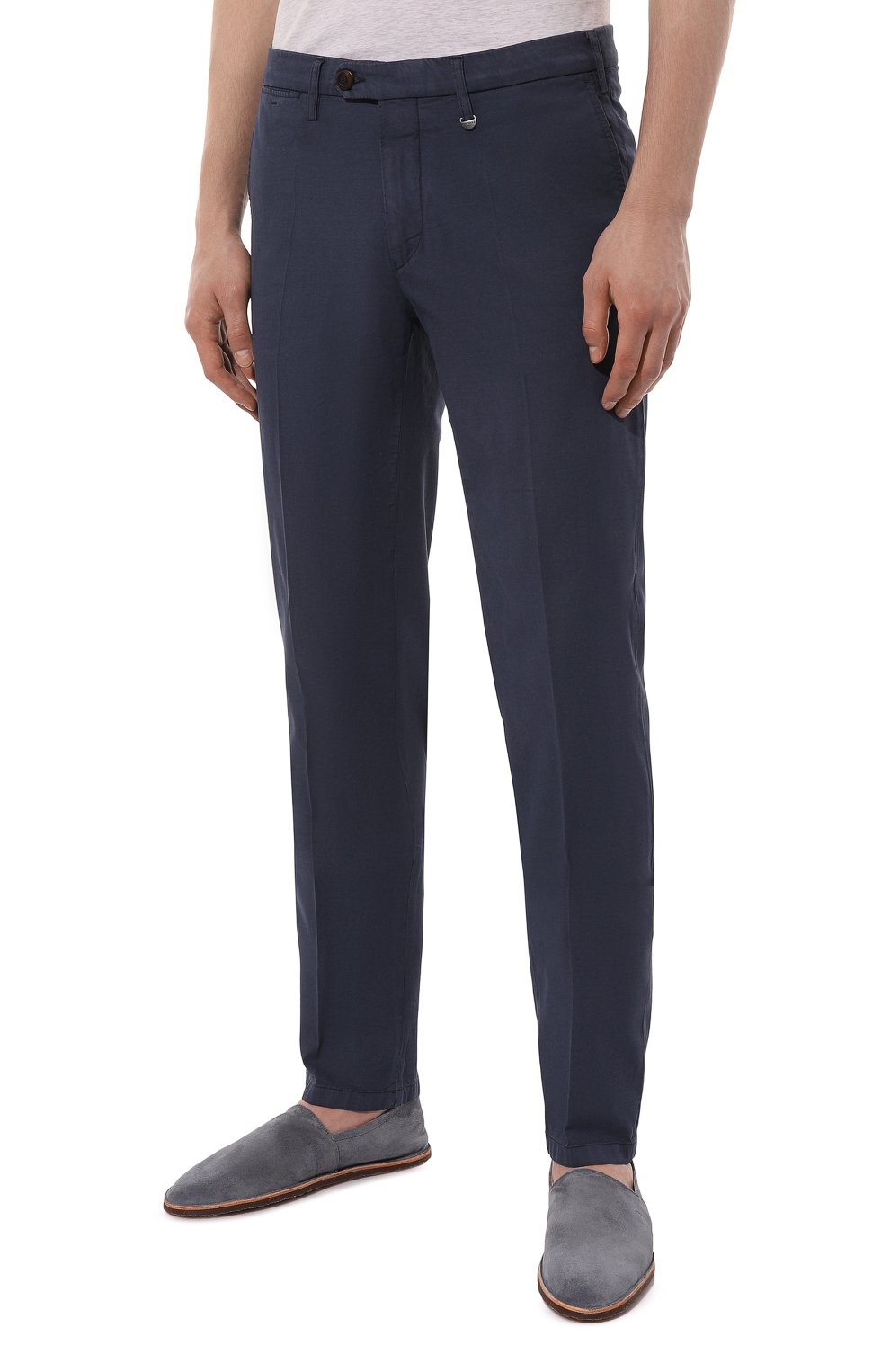 Брюки из хлопка и шелка CANALI, арт. 91633/PX00803, фото 3