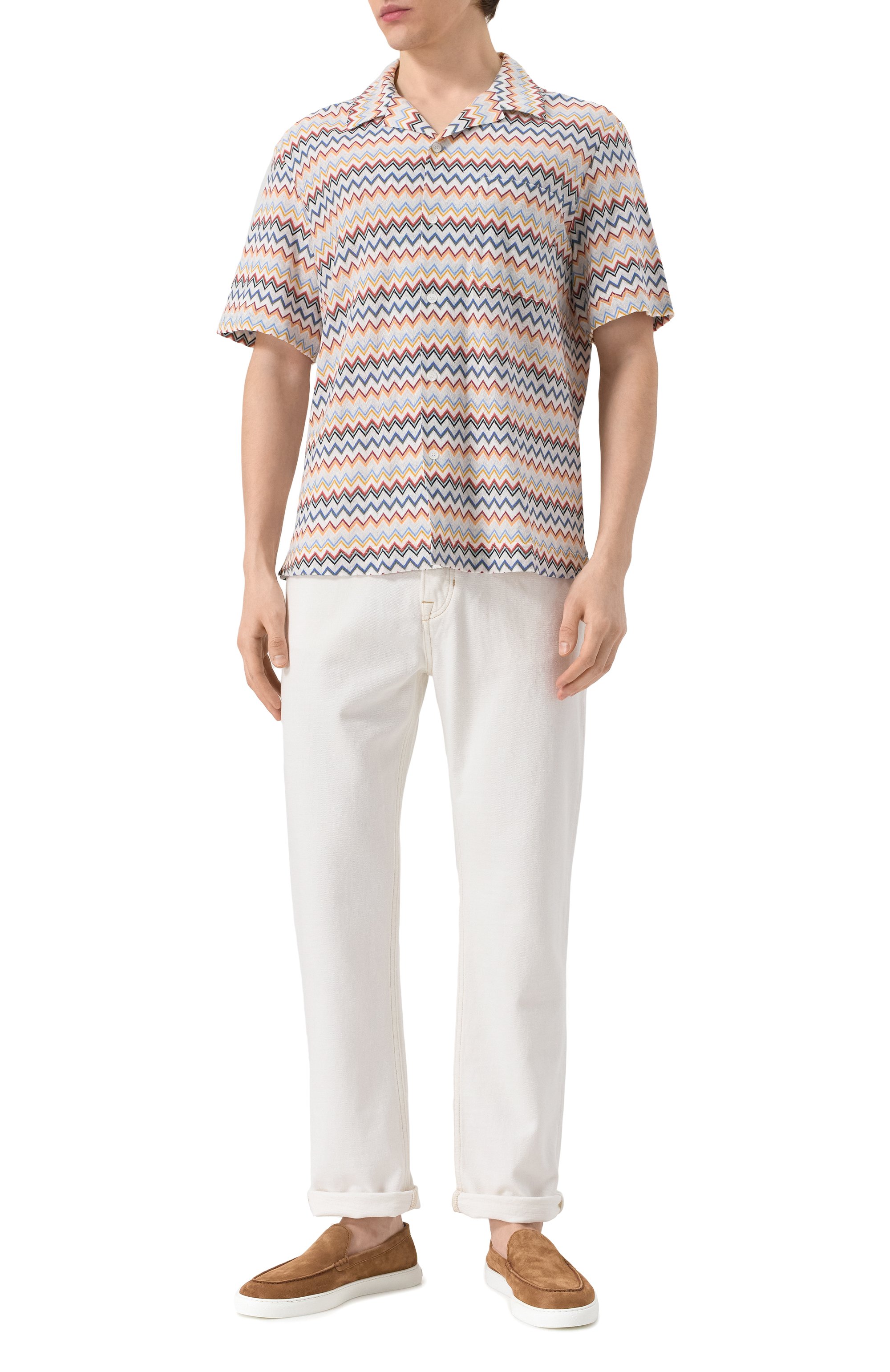 Хлопковая рубашка MISSONI, арт. US25SJ0J/BR010U, фото 2