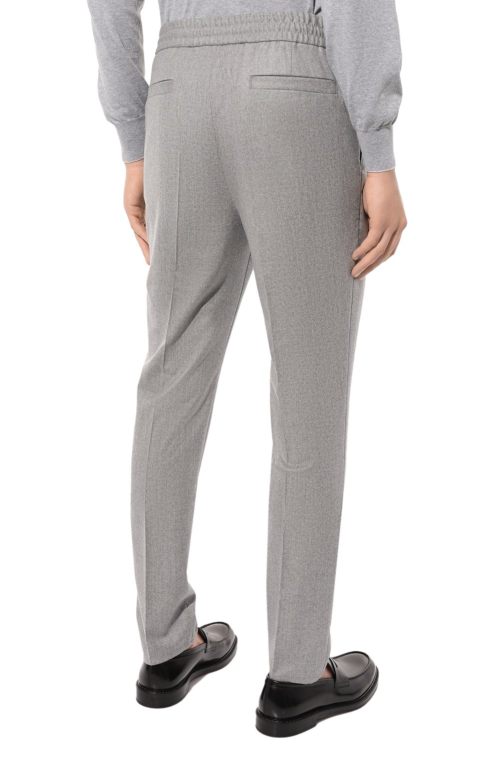 Шерстяные брюки BRUNELLO CUCINELLI, арт. ME226B2163, фото 4