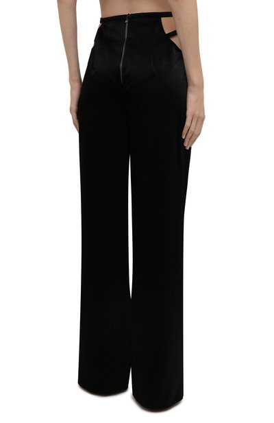 Брюки KALMANOVICH черного цвета по цене 30240 руб., арт. FW21K32, фото 4 Брюки KALMANOVICH, арт. FW21K32, фото 4