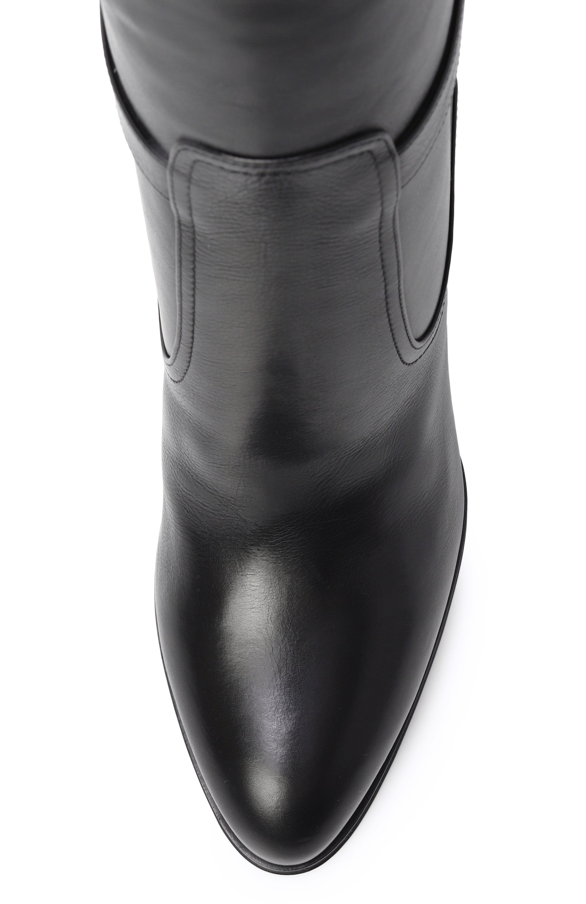 Кожаные сапоги diane SAINT LAURENT, арт. 743797/25V00, фото 6