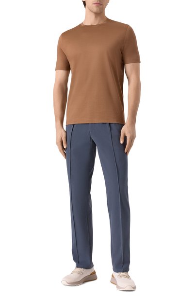 Хлопковая футболка CORNELIANI, арт. 25G500-2525000, фото 2