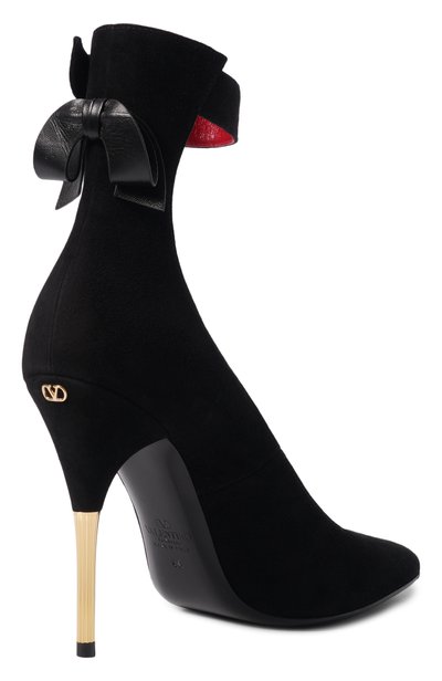 Замшевые туфли fatale 105 VALENTINO черного цвета по цене 145500 руб., арт. 9W0S0QI9/DLL, фото 5 Замшевые туфли fatale 105 VALENTINO, арт. 9W0S0QI9/DLL, фото 5