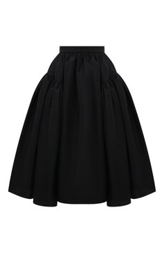 Женская юбка ALEXANDER MCQUEEN черного цвета, арт. 665397/QEACM | Фото 1 (Длина Ж (юбки, платья, шорты): Миди; Материал внешний: Синтетический материал; Стили: Гламурный; Женское Кросс-КТ: Юбка-одежда; Региональные ограничения белый список (Axapta Mercury): RU; Драгоценные камни: Проставлено; Материал сплава: Проставлено)