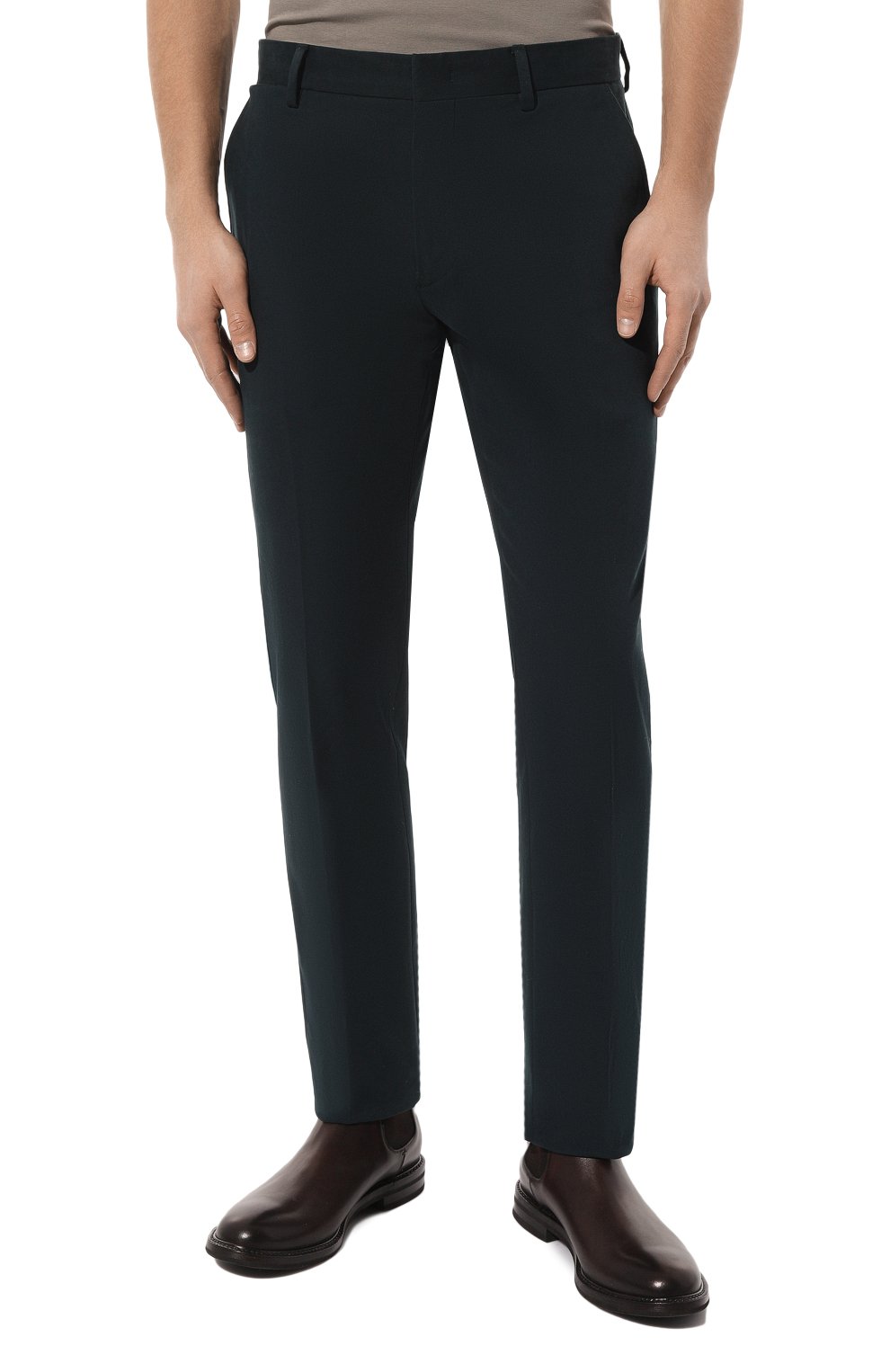 Хлопковые брюки ZEGNA, арт. UCI14A6/TR14, фото 3