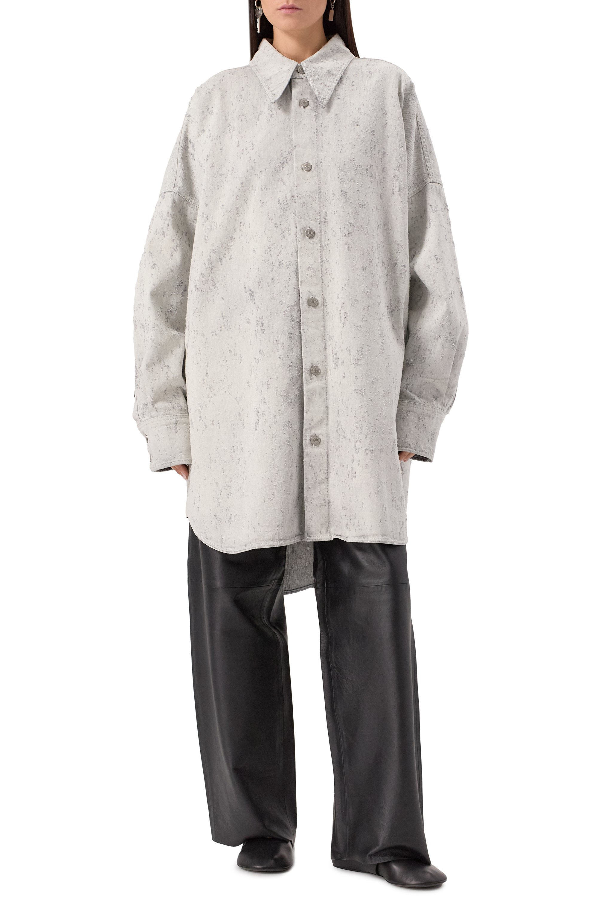 Джинсовая рубашка MM6, арт. S62DL0084/S30863, фото 3