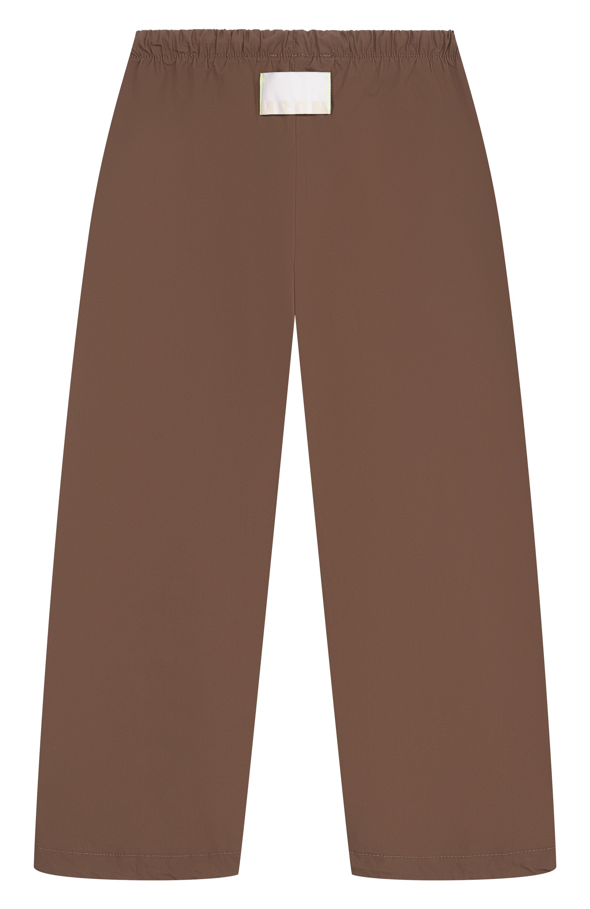 Хлопковые брюки MSGM KIDS, арт. S6MSJUPA162, фото 2