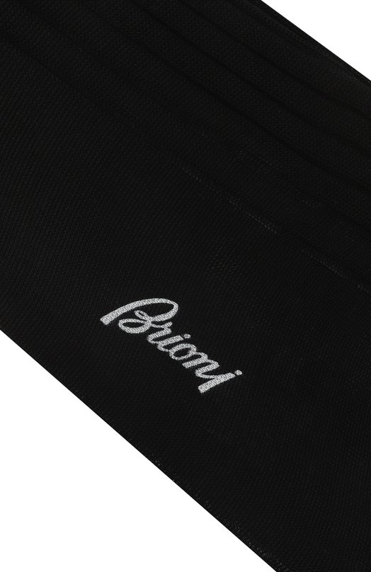 Хлопковые носки Brioni 0VMC00/P9Z03 Чёрный  0VMC00/P9Z03 Фото 2