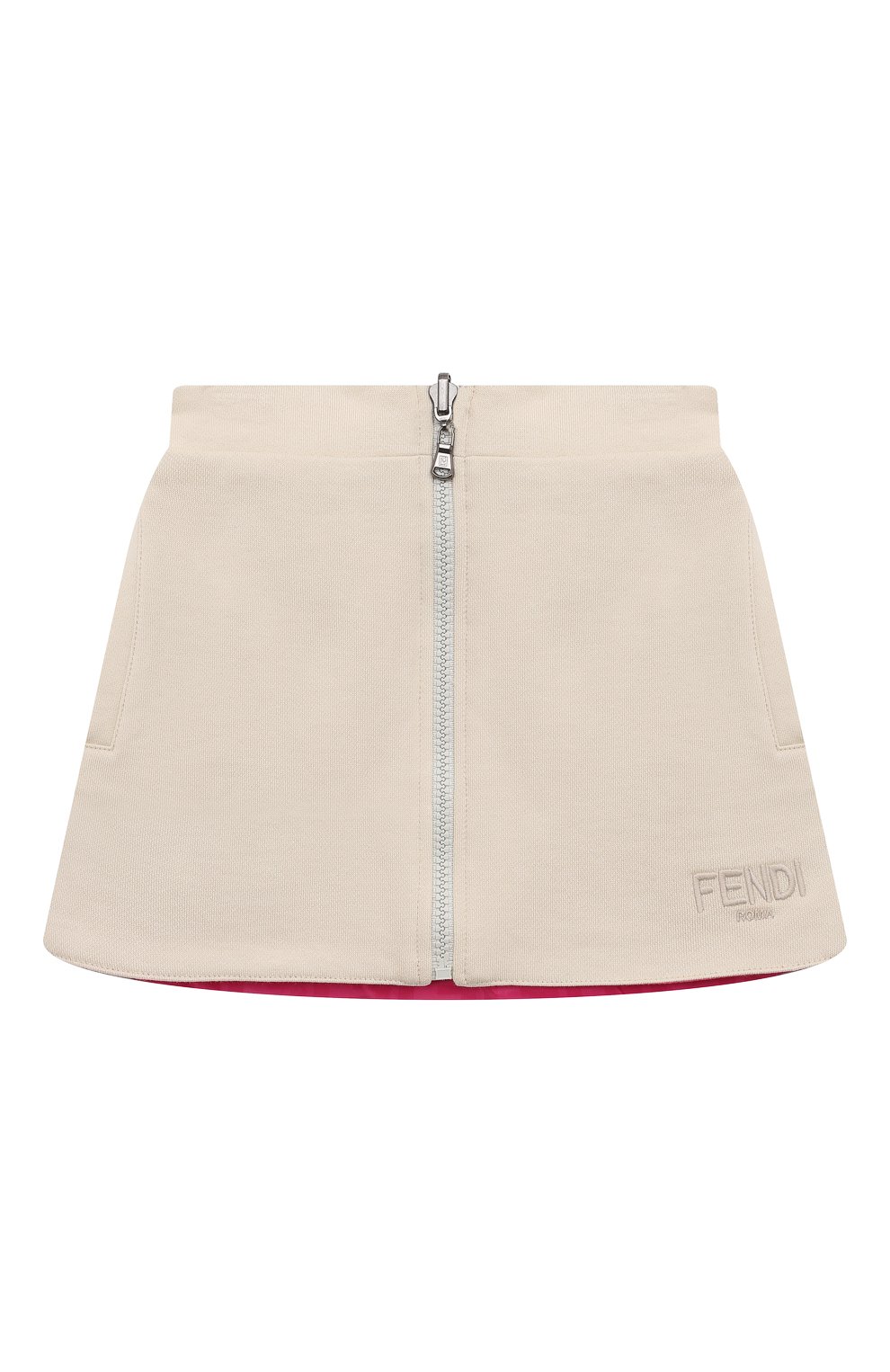 Двусторонняя юбка FENDI фуксия цвета по цене 47500 руб., арт. JFE093/A0B3/4-6, фото 4 Двусторонняя юбка FENDI, арт. JFE093/A0B3/4-6, фото 4