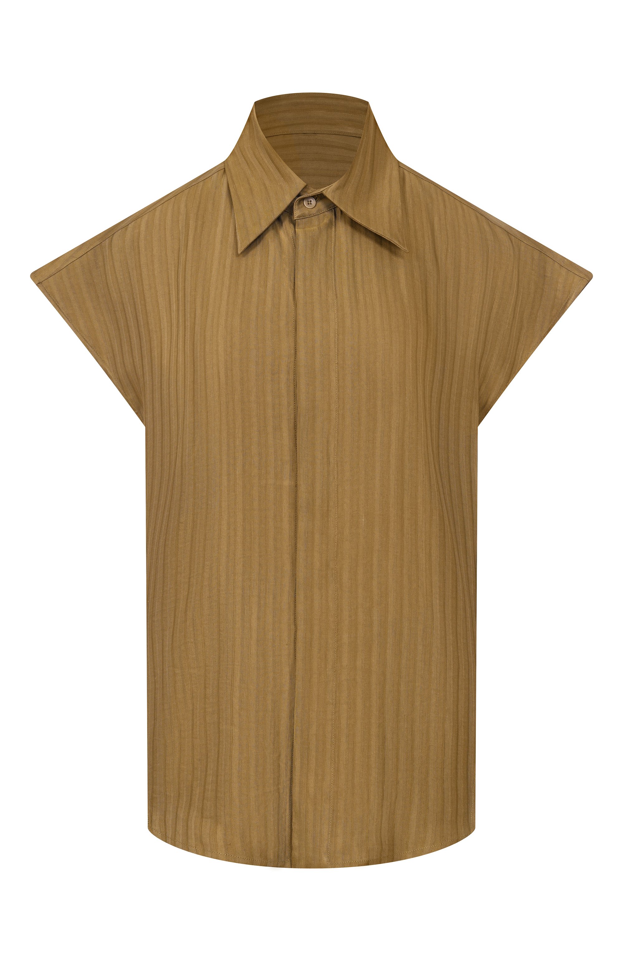 Рубашка изо льна и вискозы PETAR PETROV, арт. S26TB9, фото 1