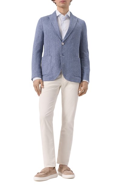 Пиджак изо льна и хлопка CIRCOLO 1901, арт. CN4853, фото 3