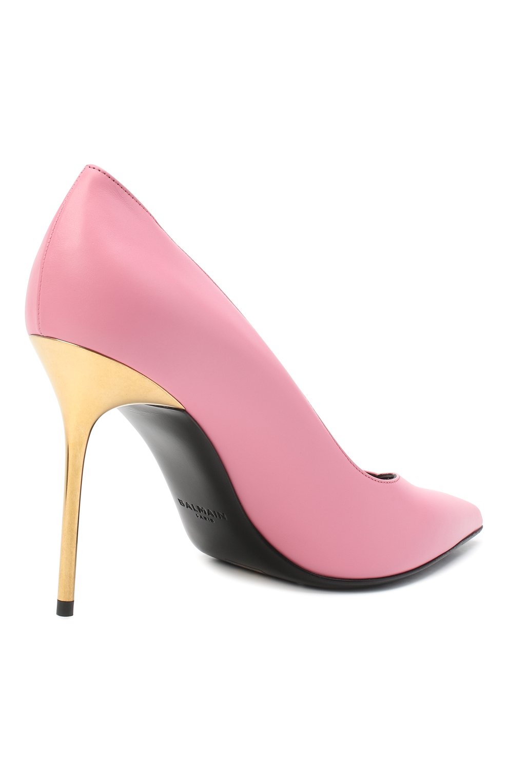 Кожаные туфли ruby BALMAIN, арт. VN1C517/LGDT, фото 4