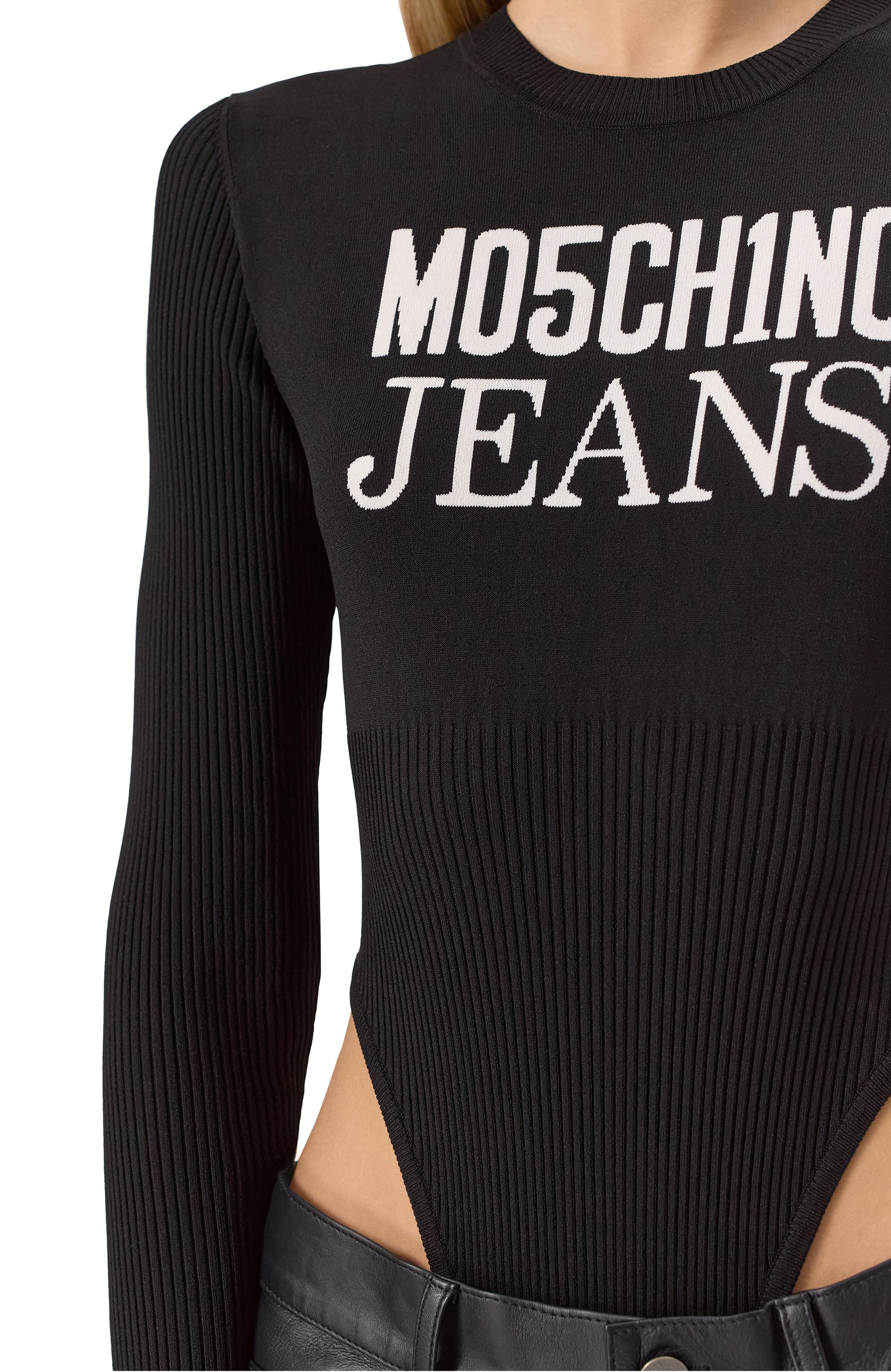 Боди из вискозы M05CH1NO JEANS, арт. A1181/3203, фото 5