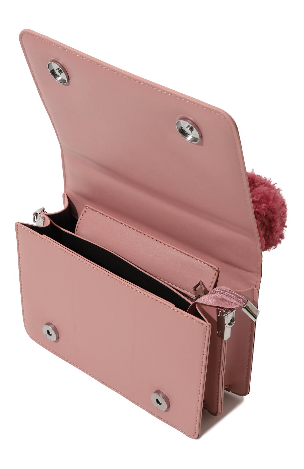 Сумка MONNALISA темно-розового цвета по цене 15680 руб., арт. 17D002, фото 3 Сумка MONNALISA, арт. 17D002, фото 3