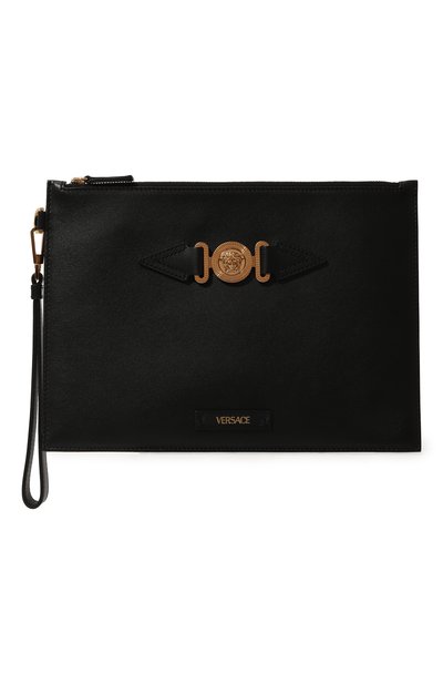 Мужской кожаная папка для документов medusa biggie VERSACE, арт. 1006243/1A03190