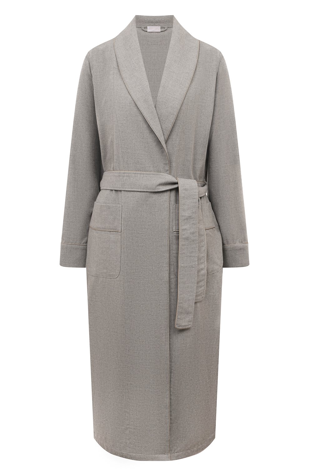 Халат из хлопка и шерсти ZIMMERLI, арт. 4600-13200, фото 1