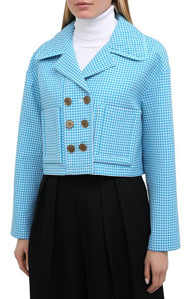 Шерстяной жакет FENDI, арт. FJ7095 AC6R, фото 3