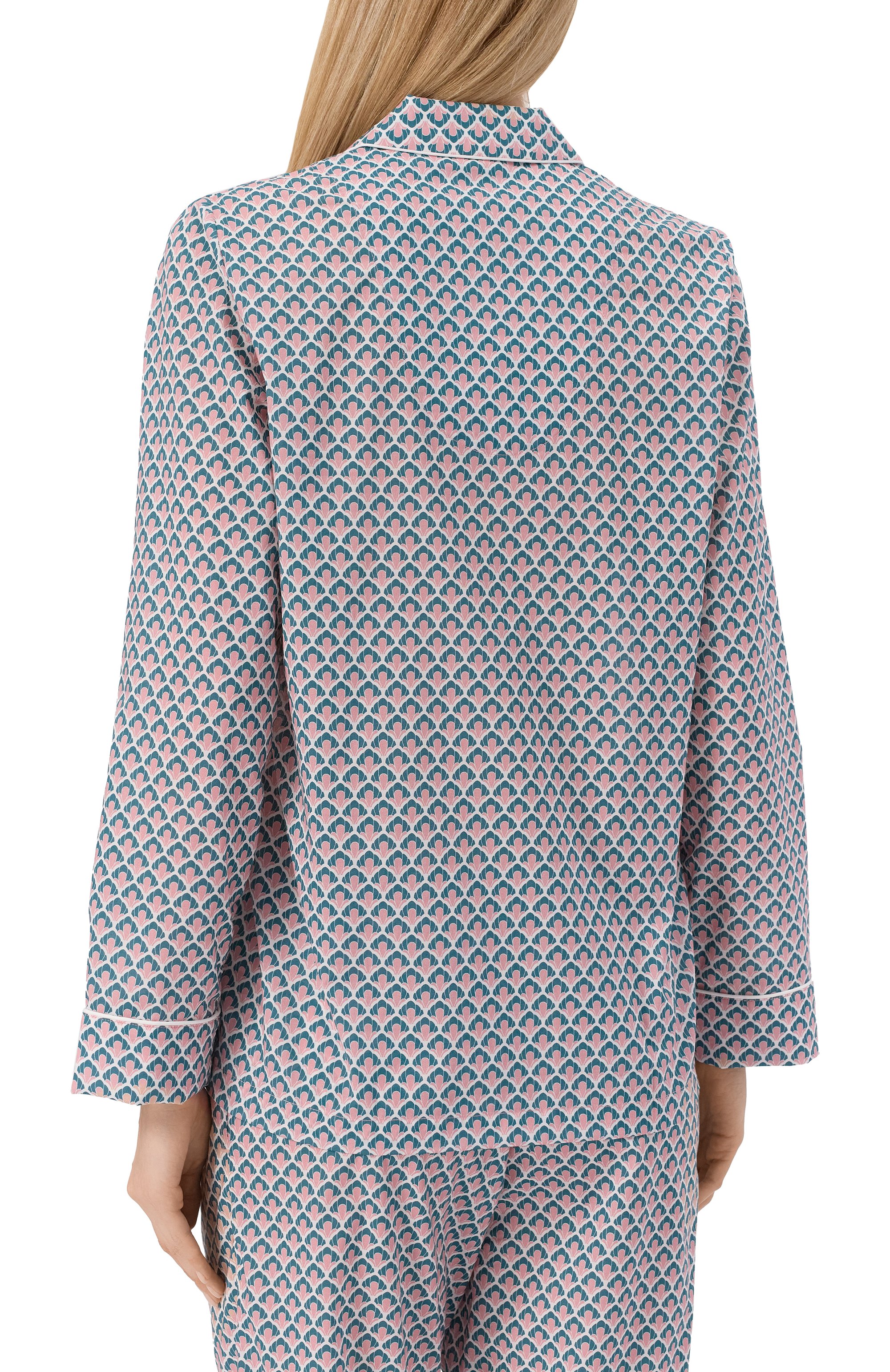 Хлопковая пижама DEREK ROSE разноцветного цвета по цене 40950 руб., арт. 2012/LEDB088, фото 4 Хлопковая пижама DEREK ROSE, арт. 2012/LEDB088, фото 4