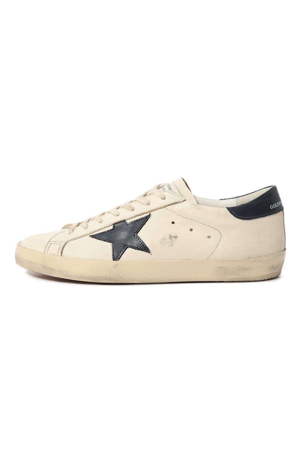 Кожаные кеды super-star GOLDEN GOOSE DELUXE BRAND, арт. GMF00101.F004164, фото 4