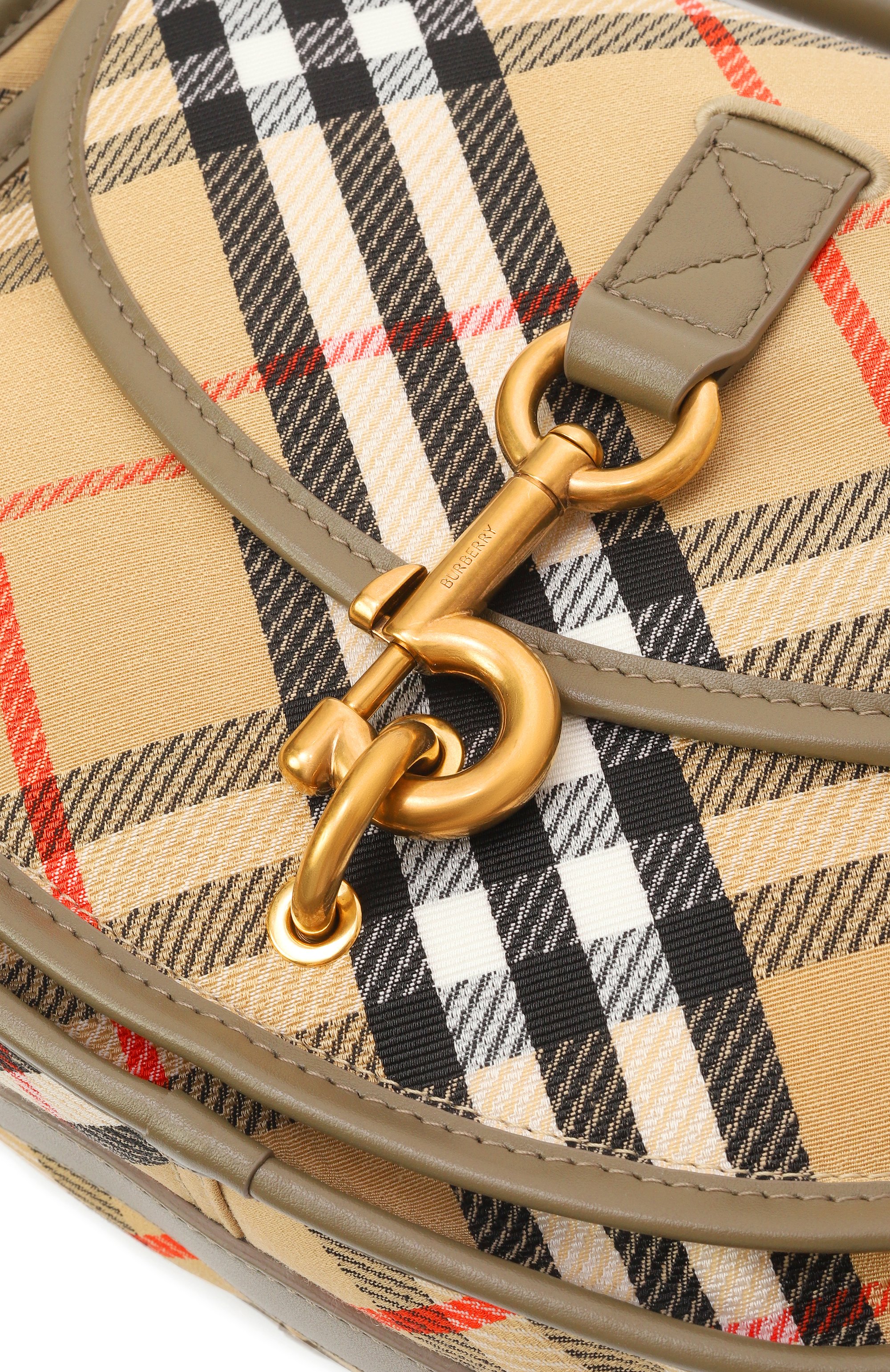 Сумка b clip small BURBERRY бежевого цвета по цене 312000 руб., арт. 8108120, фото 3 Сумка b clip small BURBERRY, арт. 8108120, фото 3