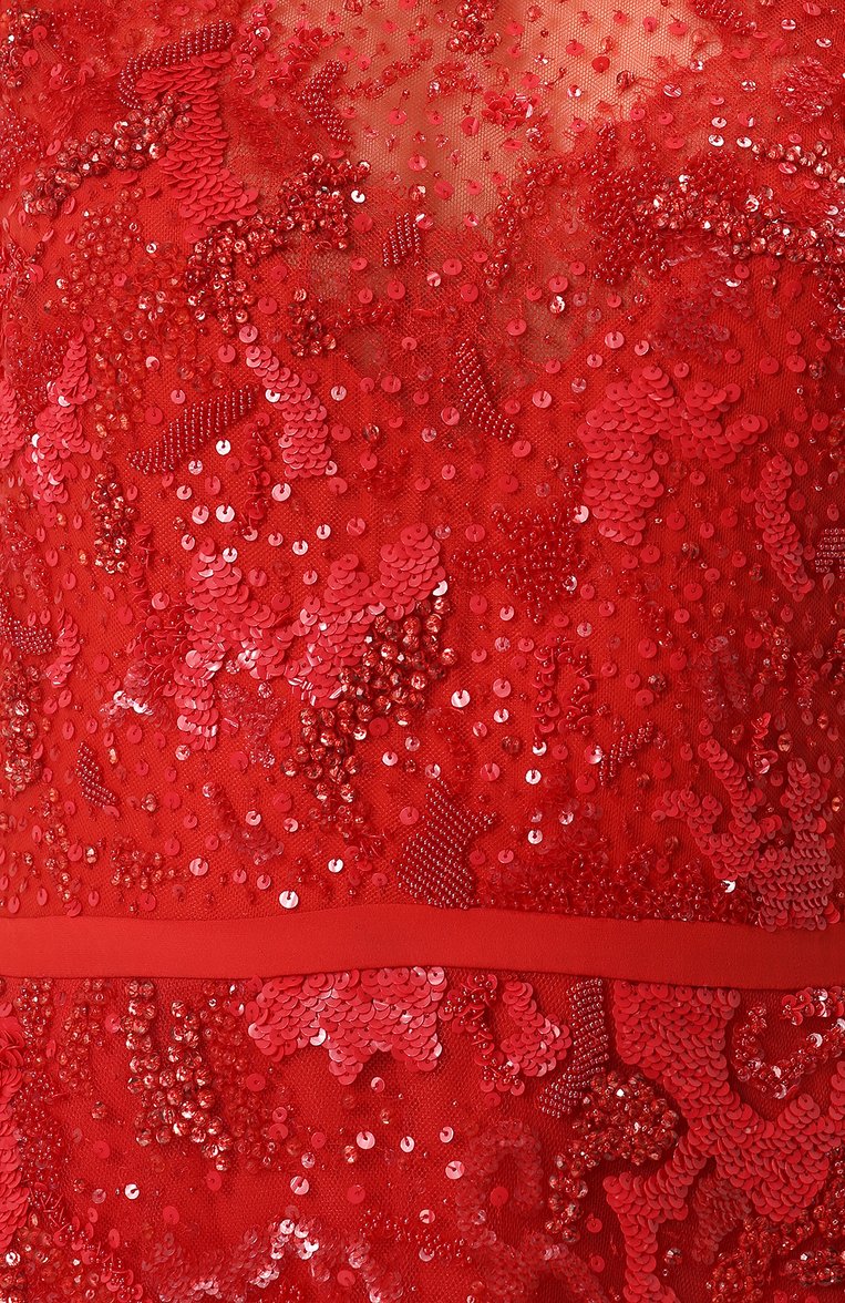 Приталенное кружевное платье-макси ELIE SAAB, арт. 9472, фото 1