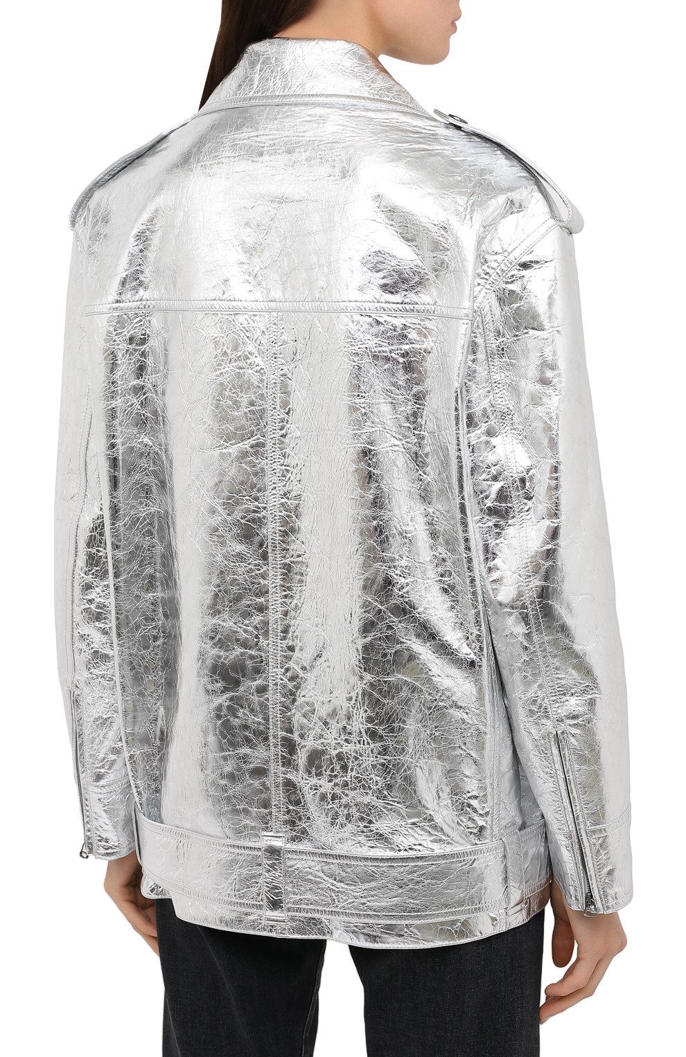 Кожаная куртка MARNI, арт. JKMX0120HC/LA731, фото 4