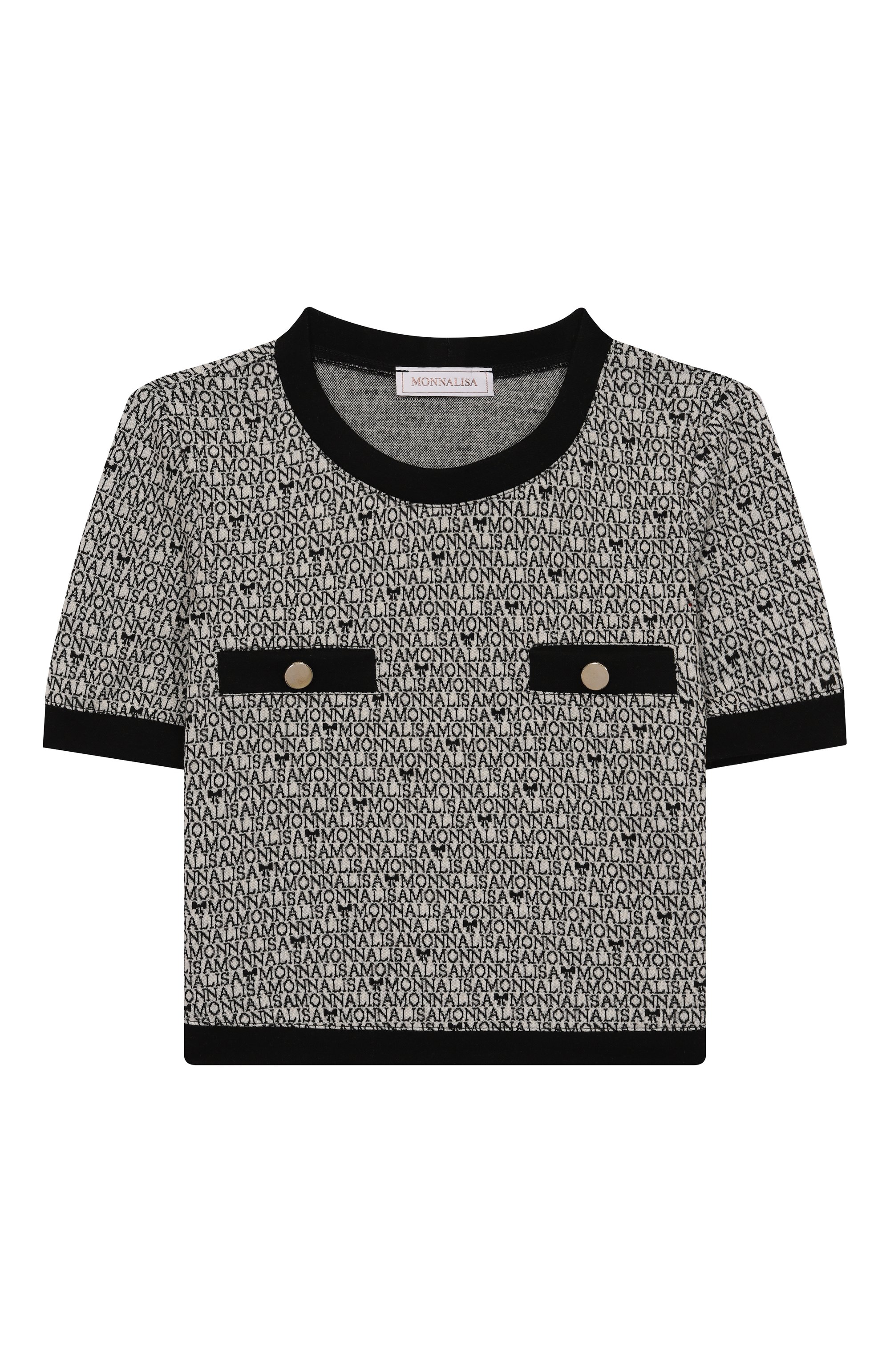 Комплект из топа и юбки MONNALISA, арт. 17F500, фото 2