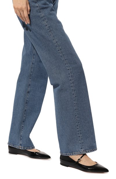 Кожаные балетки GIANVITO ROSSI, арт. G22162.05CU0.VERNER0, фото 3