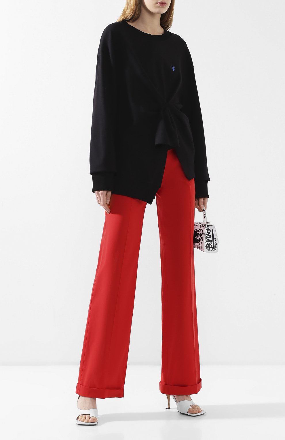Хлопковый свитшот OFF-WHITE, арт. 0WBA058S20FAB0011045, фото 2
