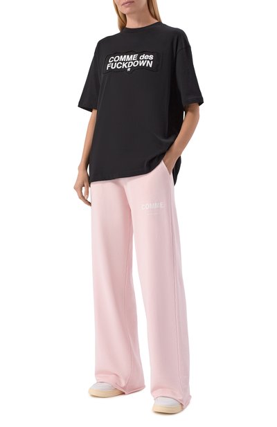 Хлопковая футболка COMME DES FUCKDOWN, арт. CFABW01667, фото 2