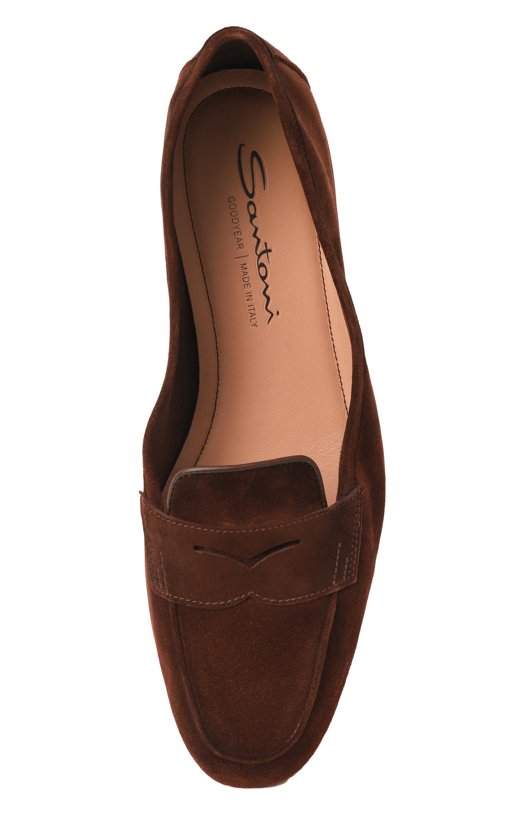 Замшевые пенни-лоферы carla SANTONI, арт. WUNG71031SA4SAEA, фото 6