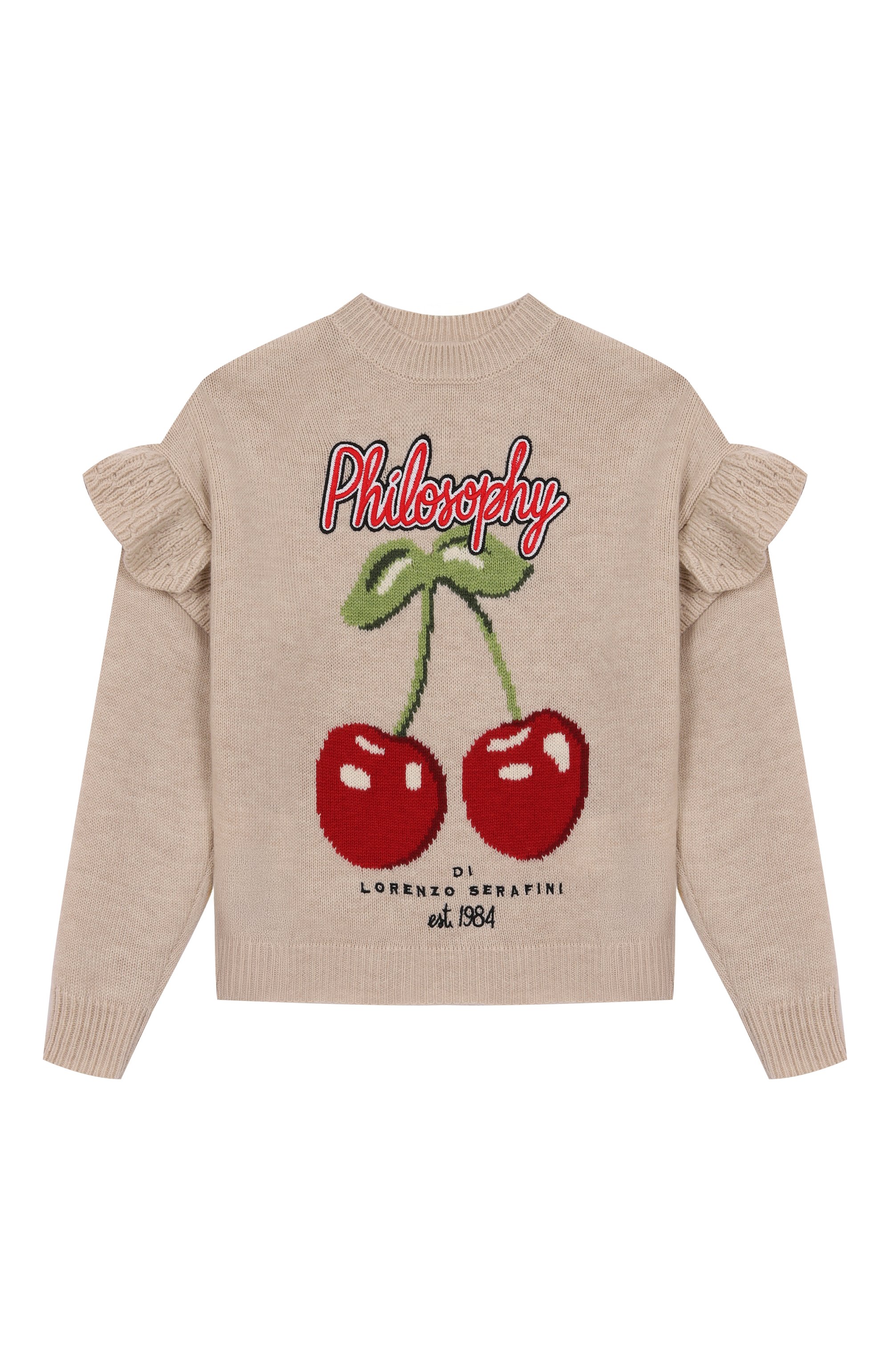 Шерстяной свитер PHILOSOPHY DI LORENZO SERAFINI KIDS, арт. I9F604/6066/4-10, фото 1