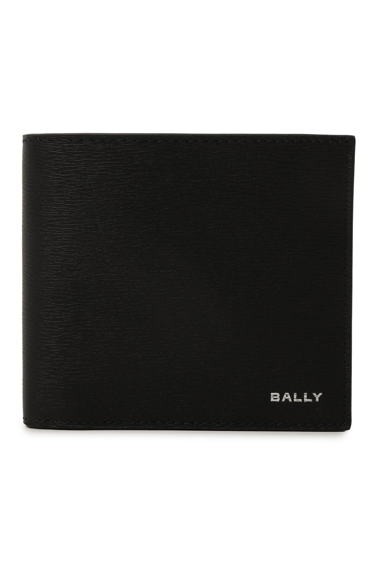 Мужской кожаное портмоне BALLY черного цвета, арт. MLW03P | Фото 1 (Материал: Натуральная кожа; Нос: Не проставлено)
