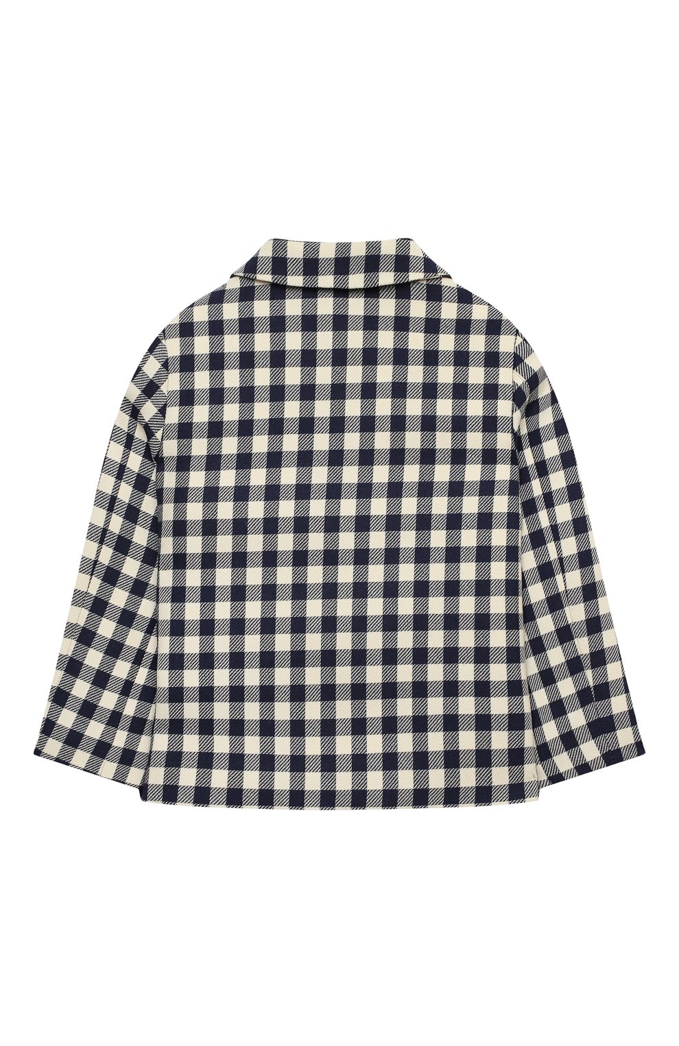 Шерстяной пиджак GUCCI синего цвета по цене 140500 руб., арт. 626196/XWAKL, фото 2 Шерстяной пиджак GUCCI, арт. 626196/XWAKL, фото 2