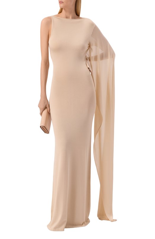 Платье из вискозы Aya Muse AMR2604 Бежевый  AMR2604 Фото 2