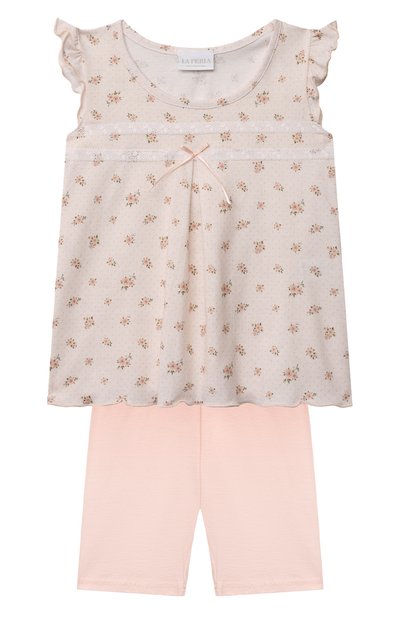 Хлопковая пижама LA PERLA, арт. 70441/8A-14A, фото 1