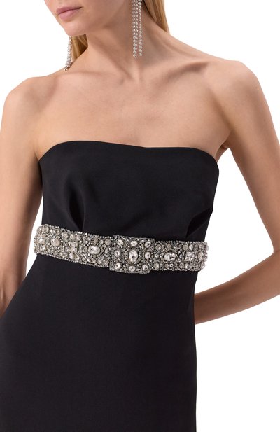 Платье с отделкой бисером и стразами ZUHAIR MURAD, арт. RDR25056/CRCA016, фото 5