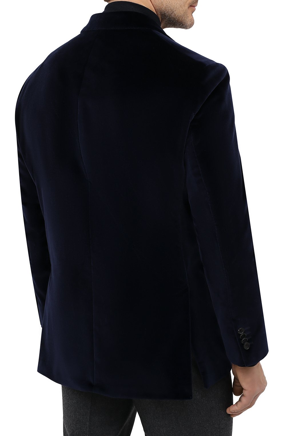 Хлопковый пиджак EDUARD DRESSLER, арт. 6431/26103, фото 4