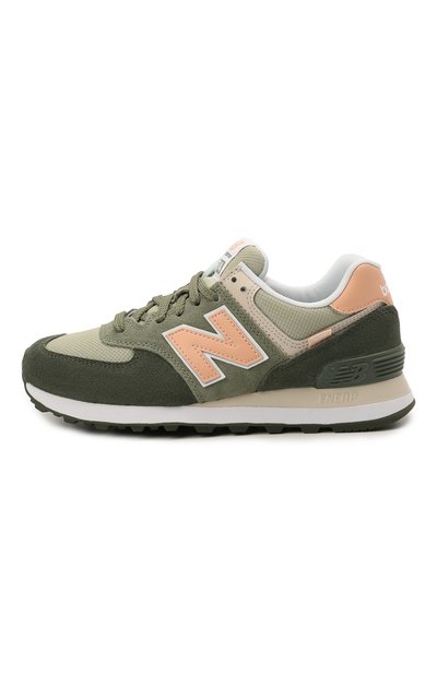 Комбинированные кроссовки 574 classic NEW BALANCE, арт. WL574SZ2/B, фото 3