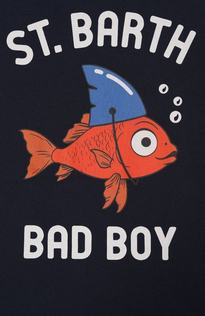 Хлопковая футболка MC2 SAINT BARTH, арт. STBK TSHIRT B0Y/TSH0001/02193F, фото 3