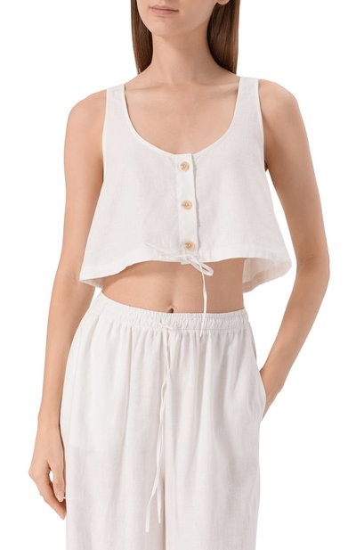 Топ изо льна и вискозы EDOMO, арт. T002112SS25, фото 3