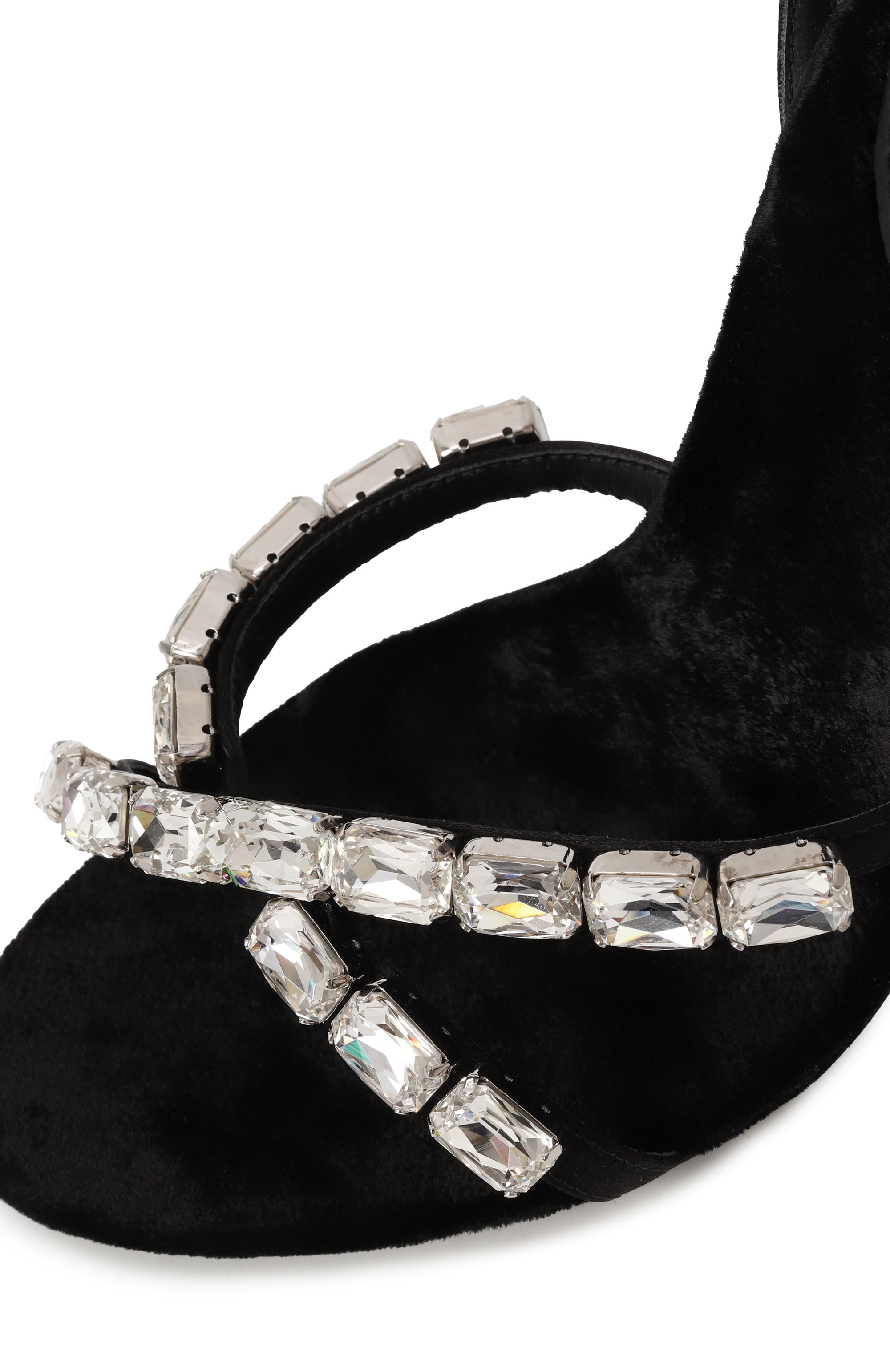 Текстильные босоножки keira 105 DOLCE & GABBANA, арт. CR1821/A6I68, фото 7